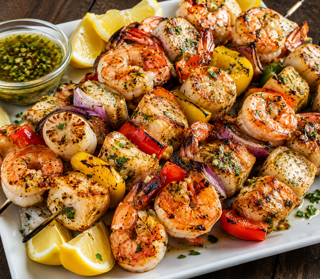 Exceptional Seafood Kabobs – Wagshal's