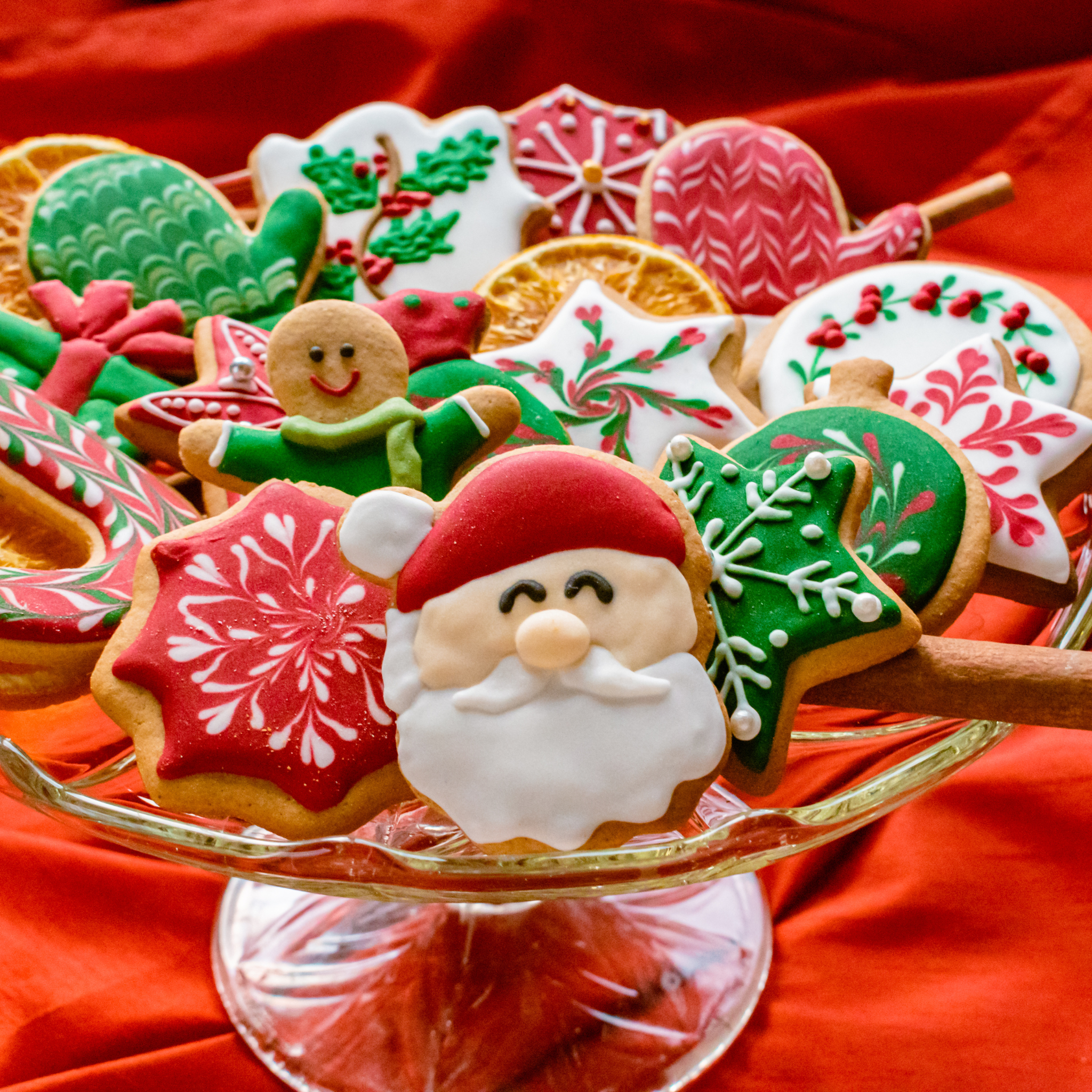 Hand Decorated Christmas Cookies