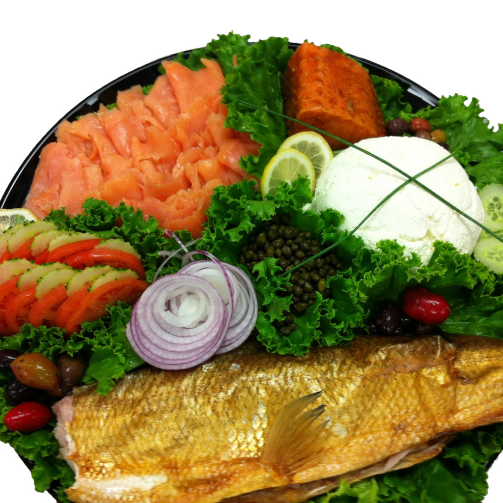 Smoked Fish Platter (priced per person)