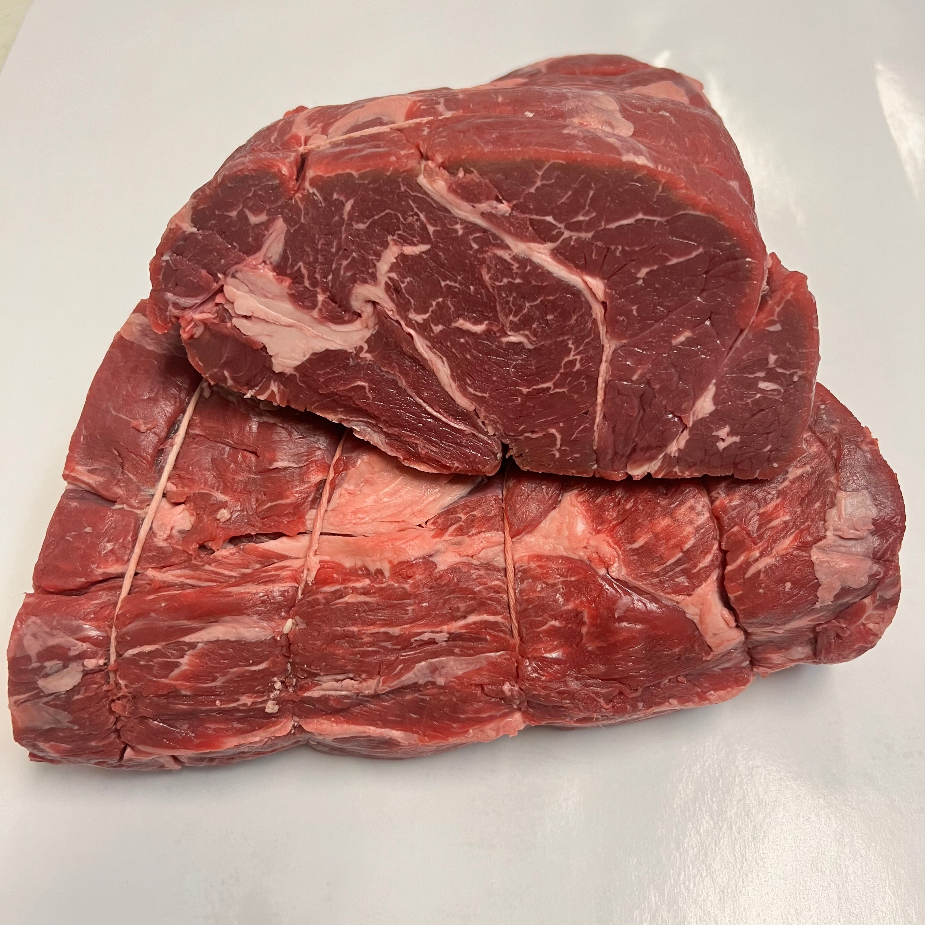 Prime Chuck Roast (Bone in or Boneless) Sold By the Pound