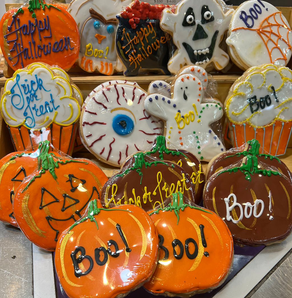 Hand-Decorated Halloween Cookies