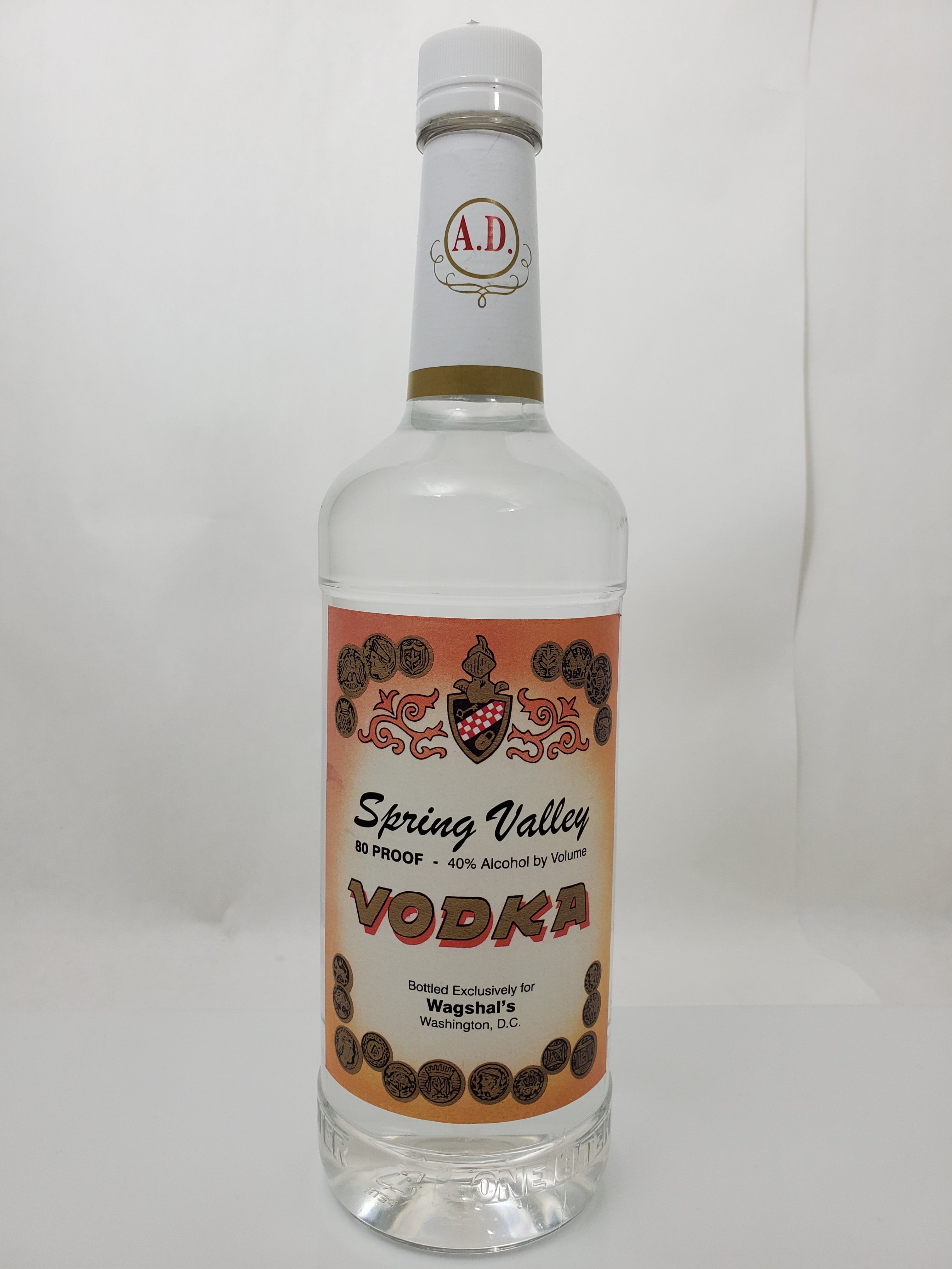 Spring Valley Vodka 1 Liter