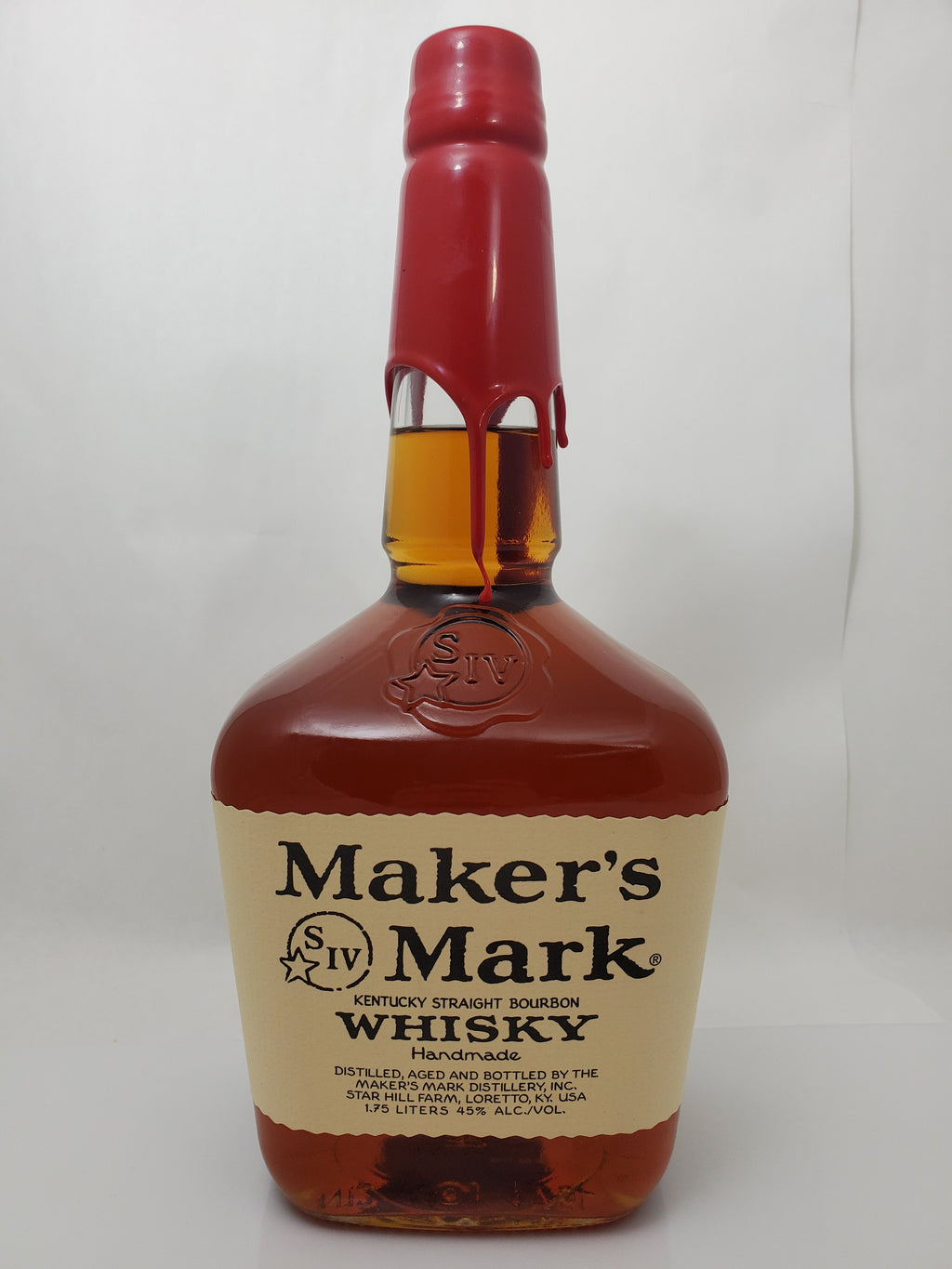 Maker's Mark Bourbon Whiskey 1.75 liter