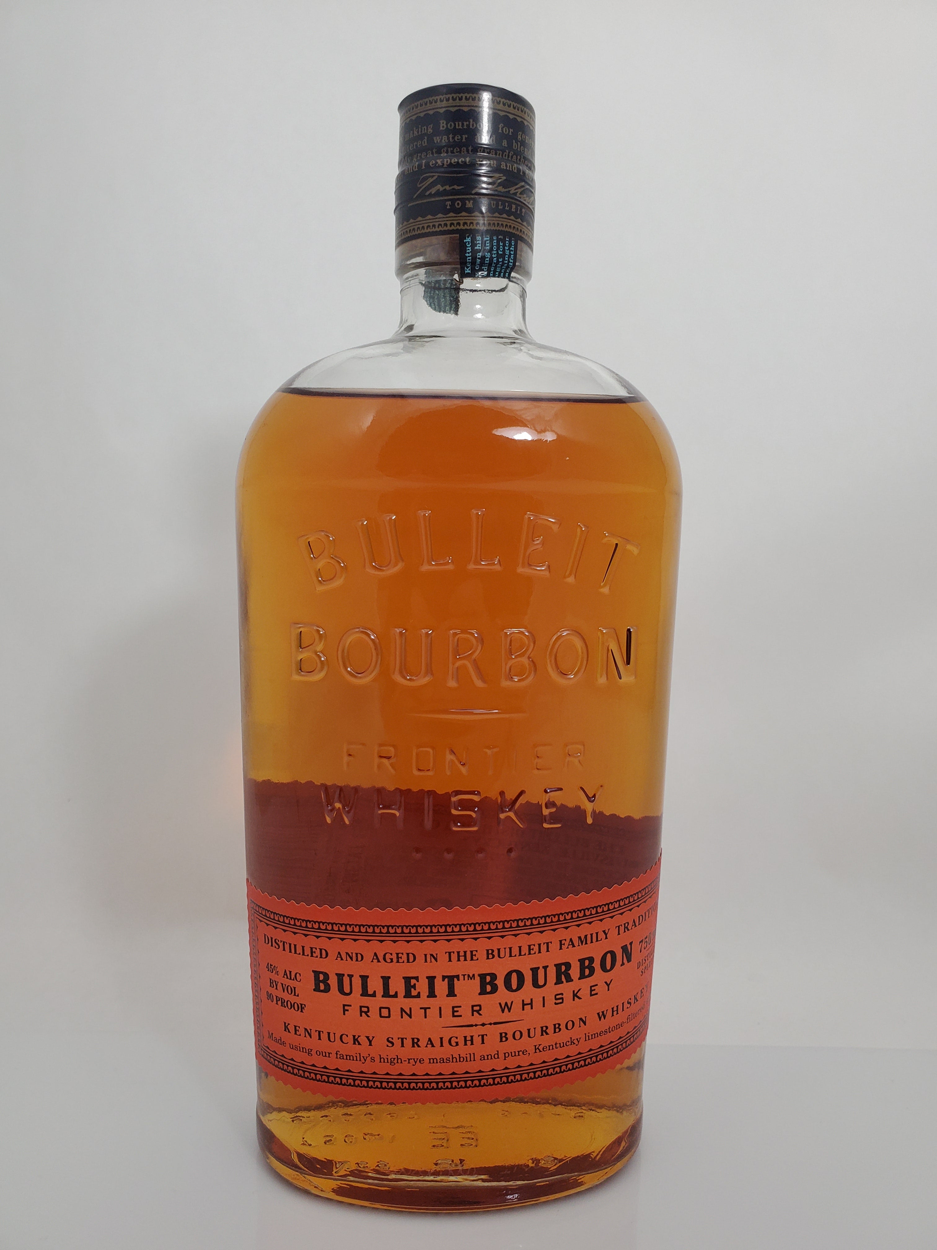 Bulleit Bourbon Whiskey 750 ml