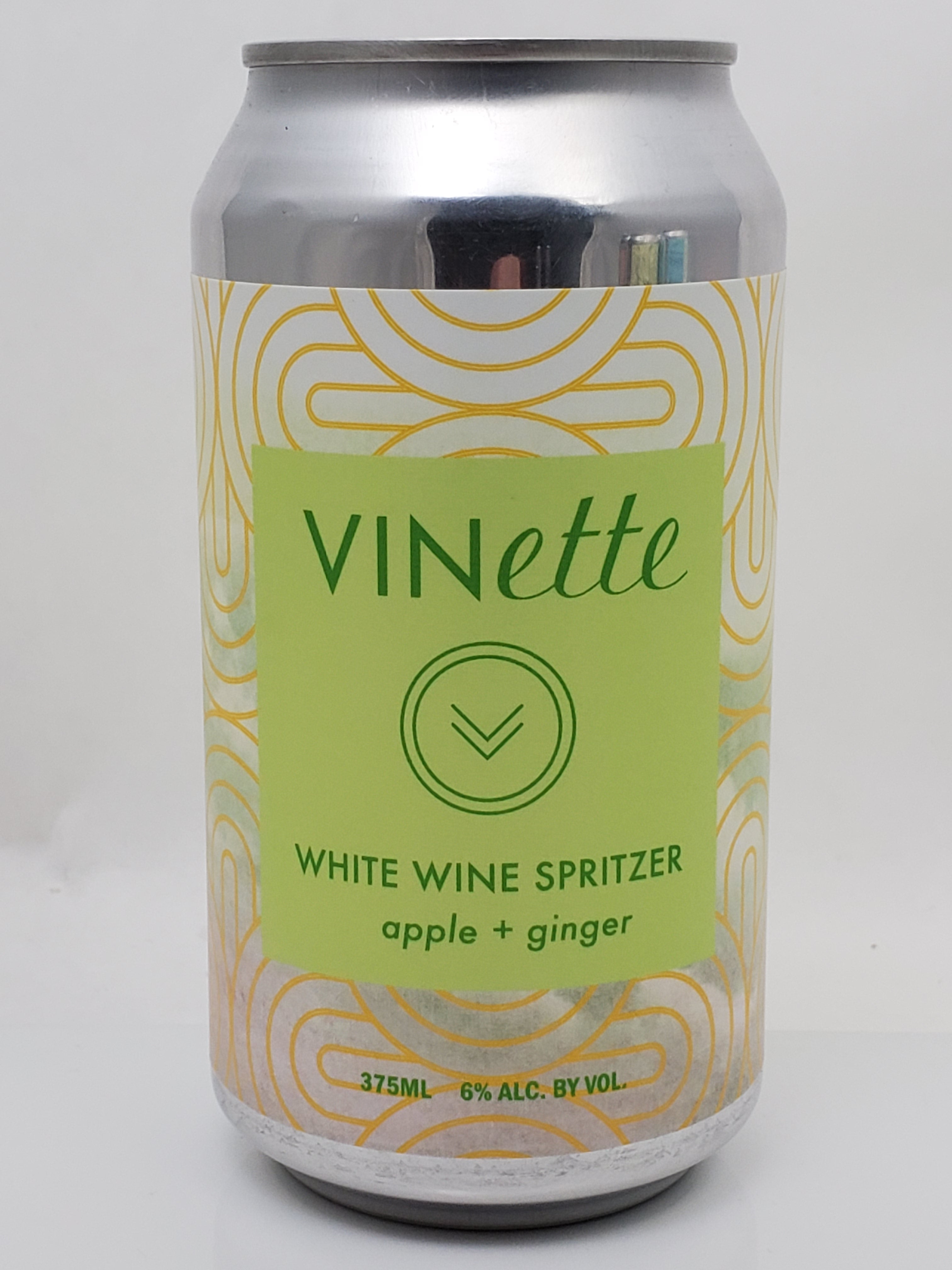 Vinette Apple Ginger White Wine Spritzer