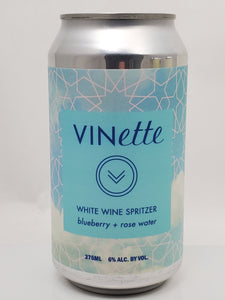 Vinette Blueberry Rose Water White Wine Spritzer