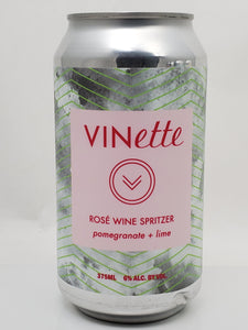 Vinette Pomegranate Lime Rose Wine Spritzer