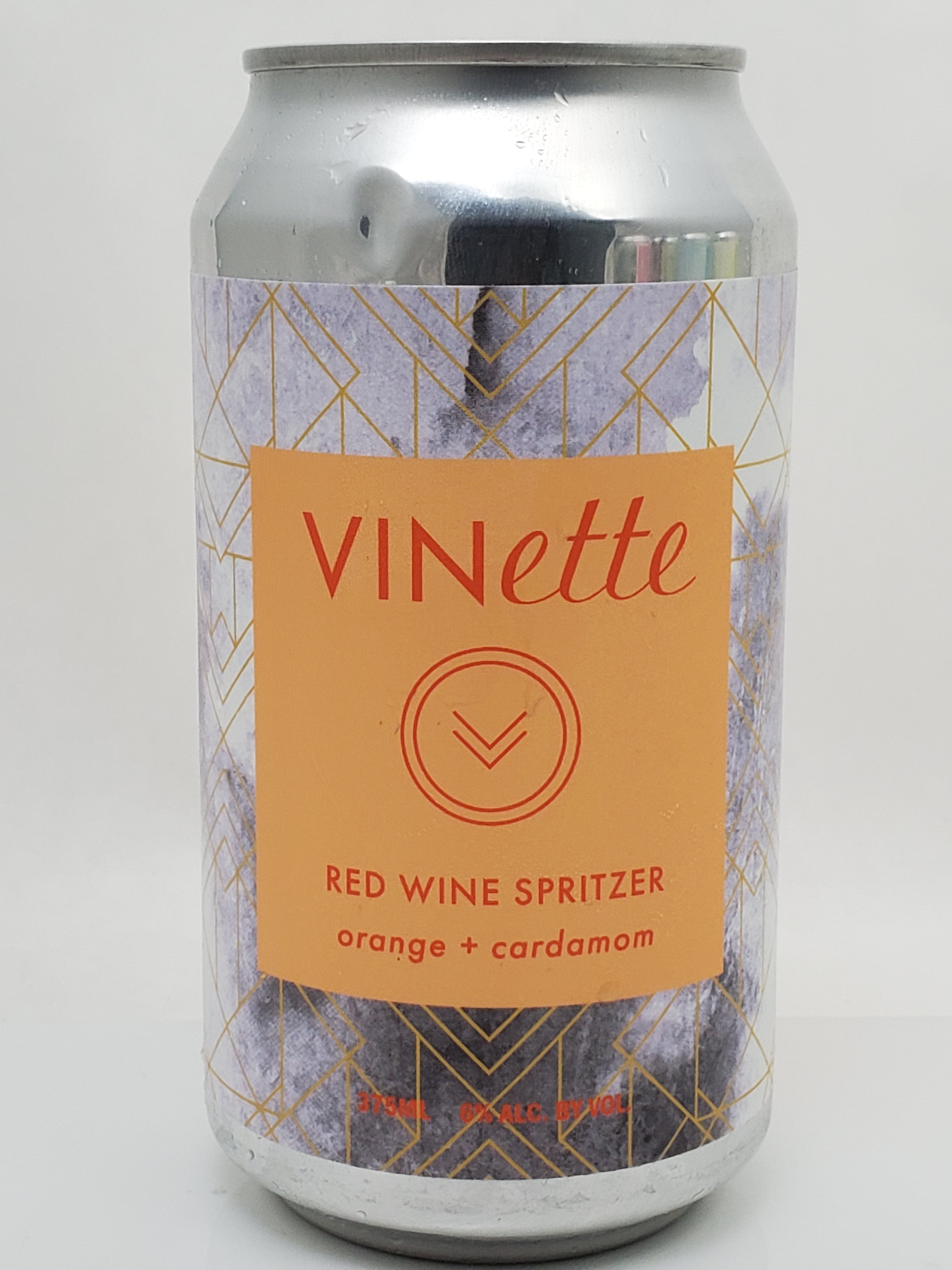 Vinette Orange Cardamom Red Wine Spritzer