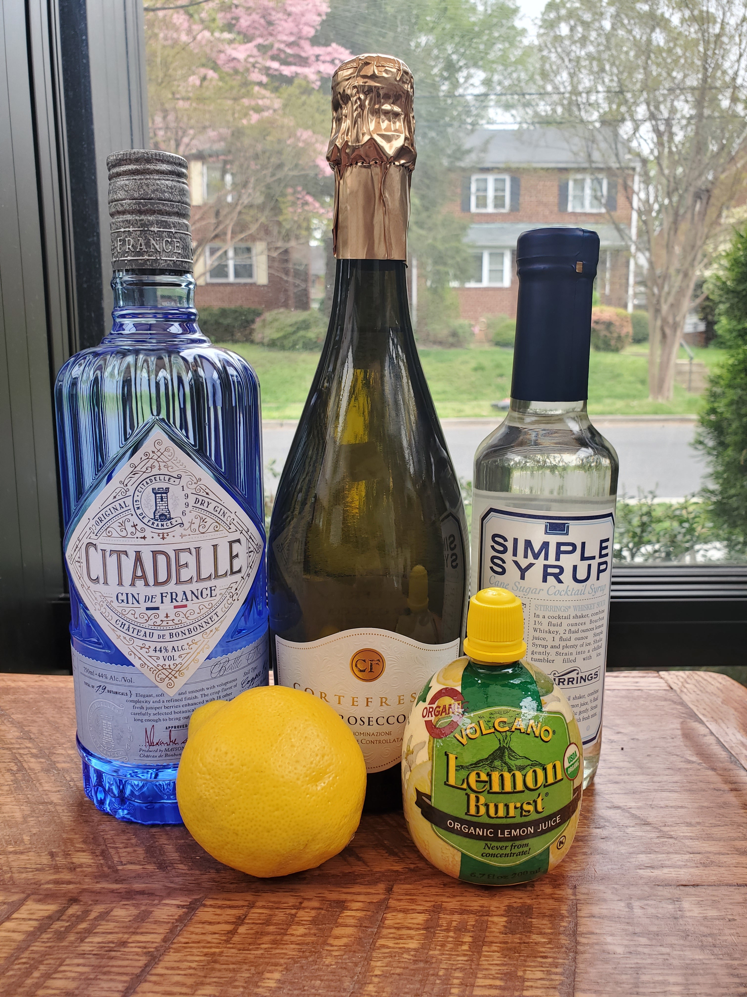 French 75 Brunch Cocktail Package (serves 4-6)