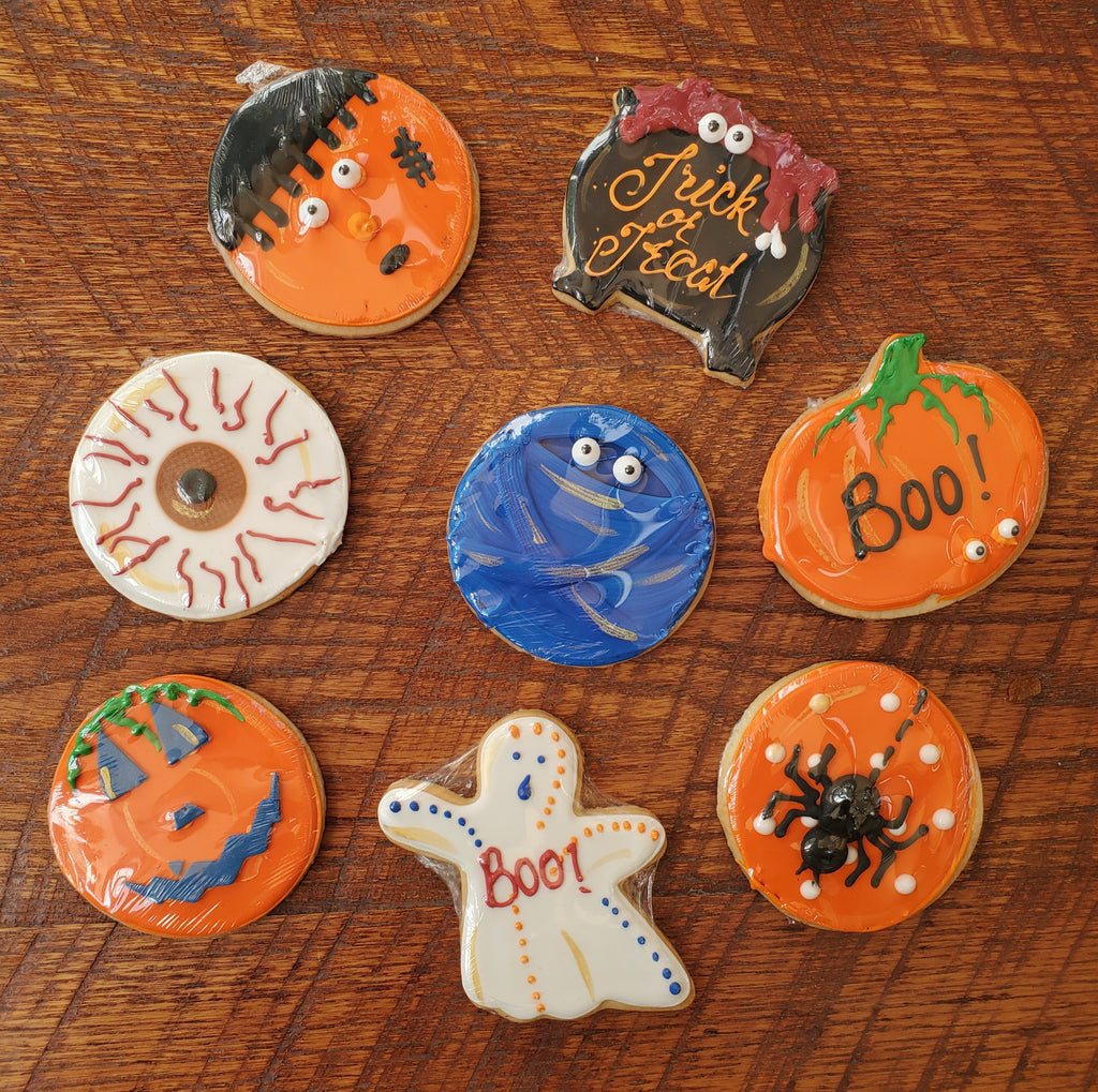 Halloween Hand-Decorated Cookies
