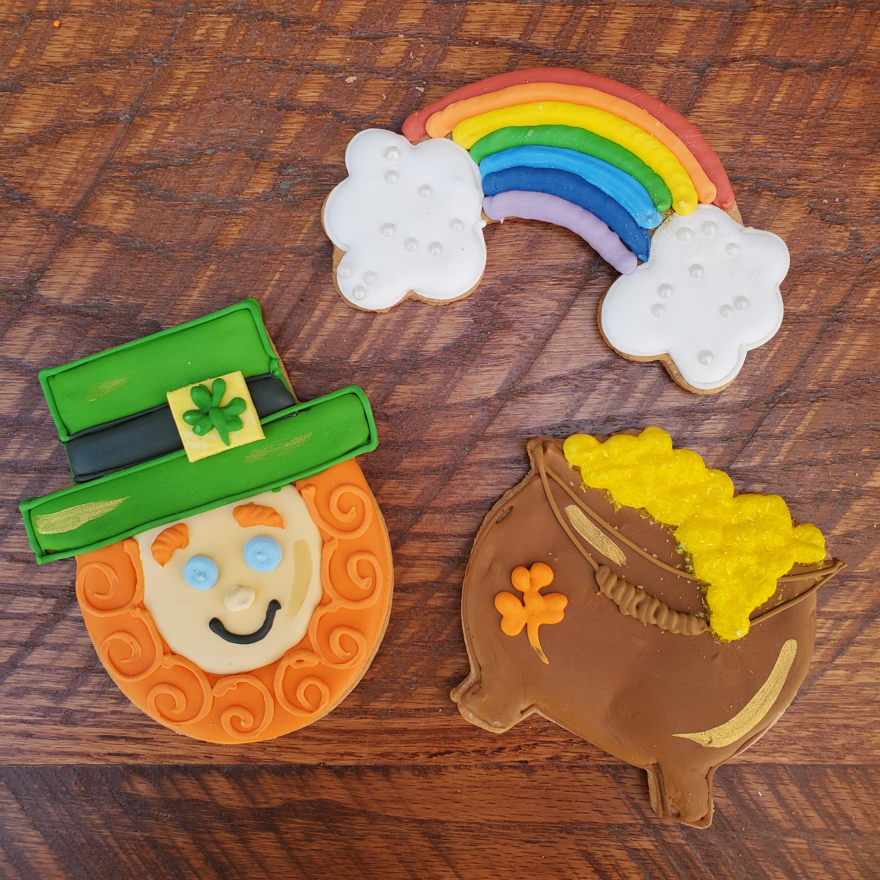St. Patrick's Day Hand Decorated Cookies