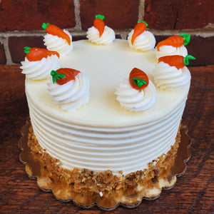 Carrot Spice Cake with Cream Cheese Frosting