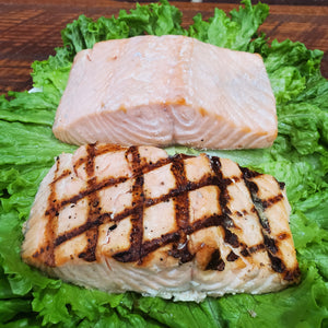 Grilled or Poached Salmon for Two