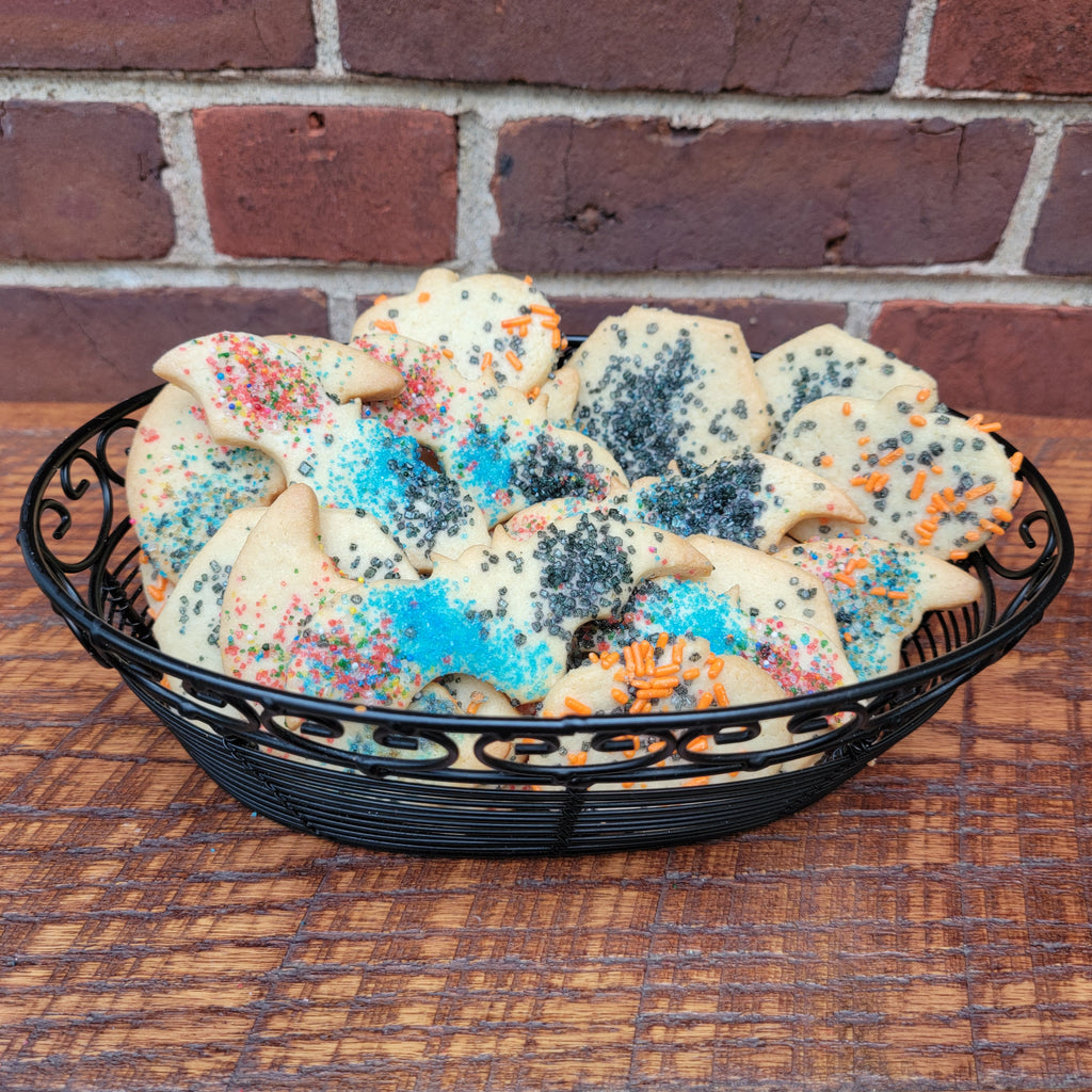 Handmade Halloween Butter Sugar Cookies