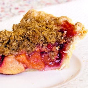 Apple Cranberry Crumb Pie