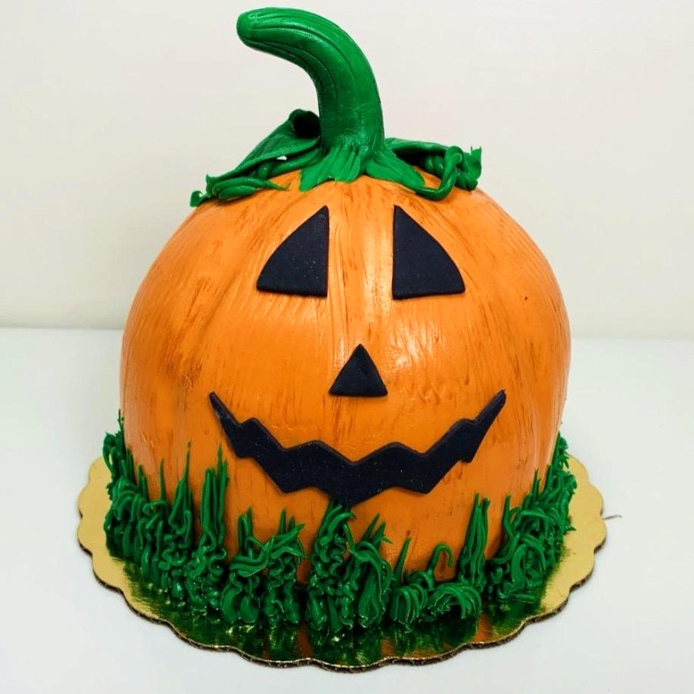 Jack-O-Lantern Cake