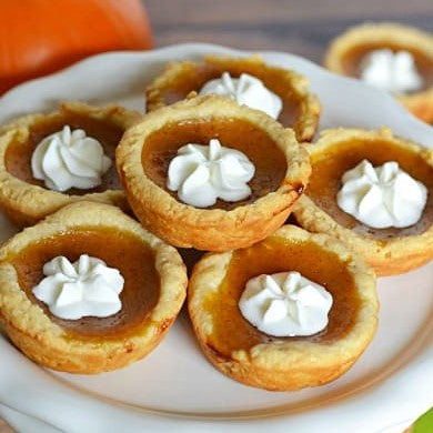 Pumpkin Pie Tarts