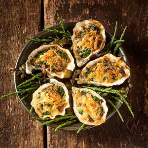 Oysters Rockefeller