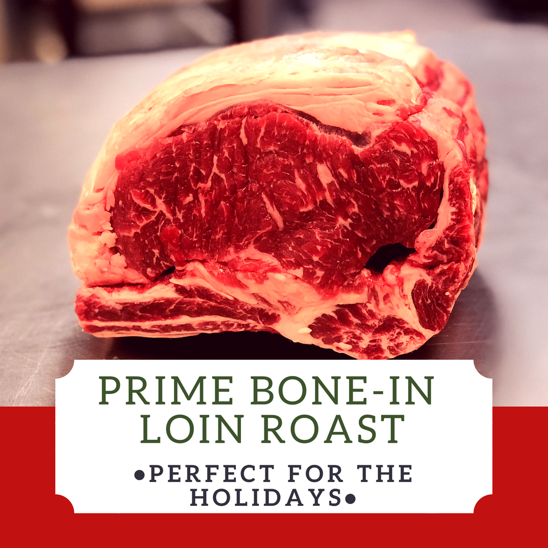 Prime Bone-In NY Roast Seasoned