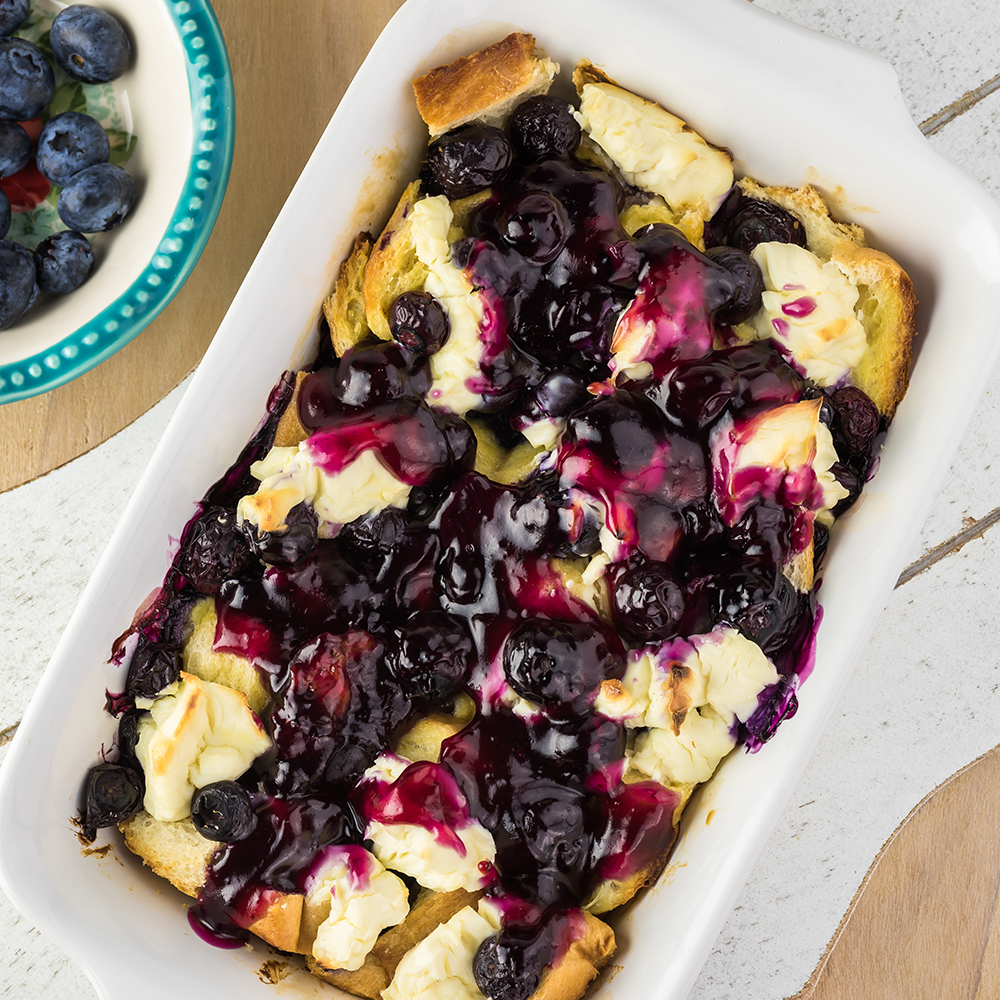 Blueberry French Toast Casserole