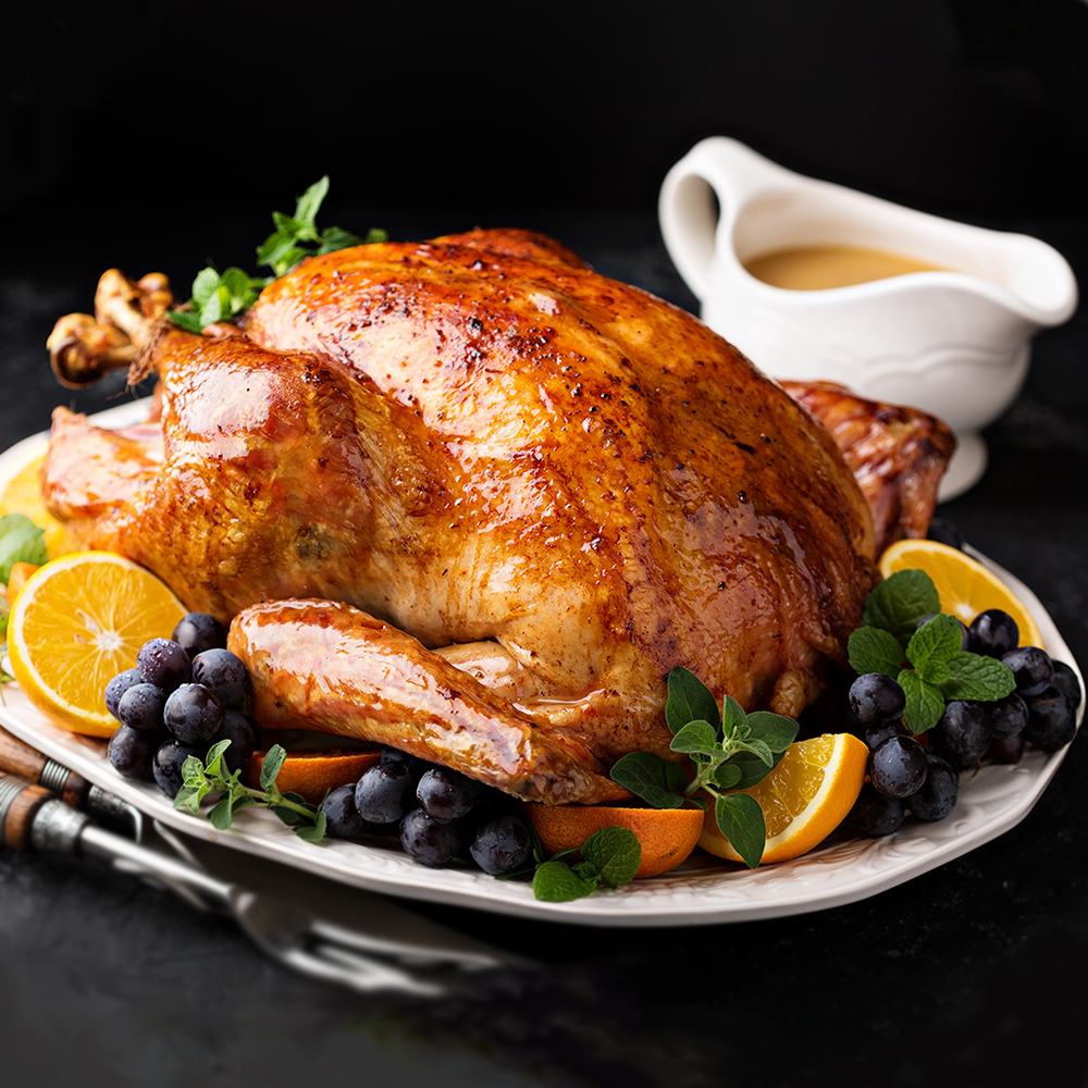 Roasted Whole Turkey (serves 3-4)