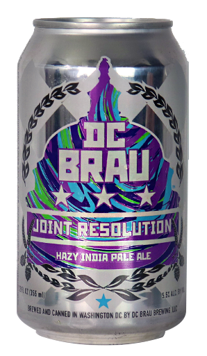 DC Brau Joint Resolution Hazy IPA 6 pack