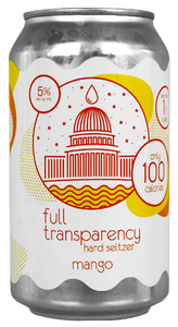Full Transparency Mango Hard Seltzer 6 pack